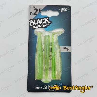 Fiiish Black Minnow n°2.5 105 mm Korpusy 3x - Lime Juice - BM3081