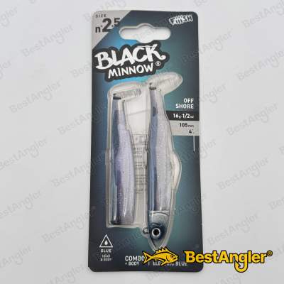 Fiiish Black Minnow n°2.5 105 mm Combo Offshore + Body - 16g - Electric Blue - BM3046
