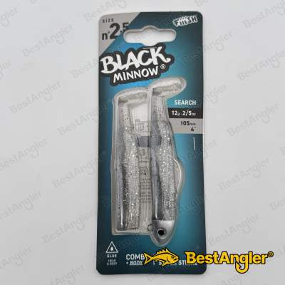 Fiiish Black Minnow n°2.5 105 mm Combo Search + Body - 12g - Silver Strike - BM3084