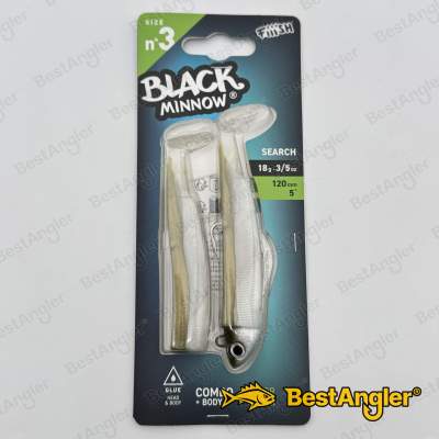 Fiiish Black Minnow n°3 120 mm Combo Search + Body - 18g - Khaki - BM1402
