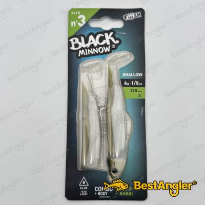 Fiiish Black Minnow n°3 120 mm Combo Shallow + Body - 6g - Khaki - BM639