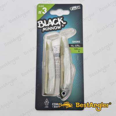 Fiiish Black Minnow n°3 120 mm Combo Shore + Body - 12g - Khaki - BM194