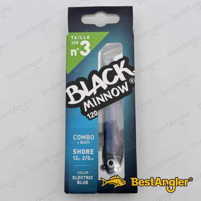 Fiiish Black Minnow n°3 120 mm Combo Shore + Body - 12g - Electric Blue - BM3014