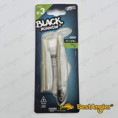 Fiiish Black Minnow n°3 120 mm Combo Deep + Body - 37g - Khaki - BM1323