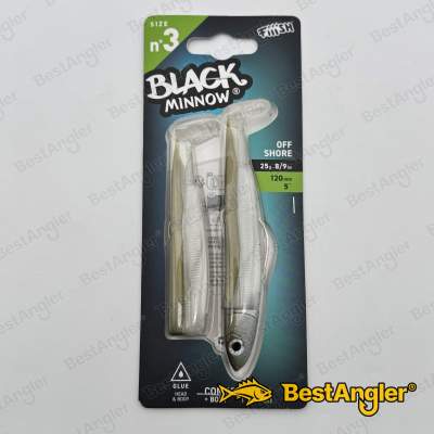 Fiiish Black Minnow n°3 120 mm Combo Offshore + Body - 25g - Khaki - BM191