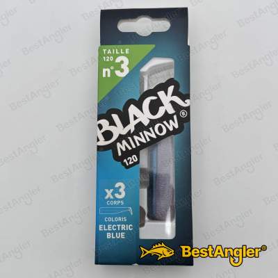 Fiiish Black Minnow n°3 120 mm Körper 3x - Electric Blue - BM1417