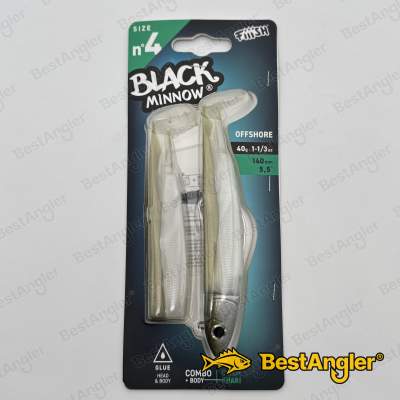 Fiiish Black Minnow n°4 140 mm Combo Offshore + Body - 40g - Khaki - BM199