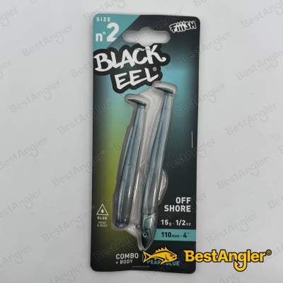 Fiiish Black Eel n°2 110 mm Combo Offshore + Body - 15g - Pearl Blue - BE4019