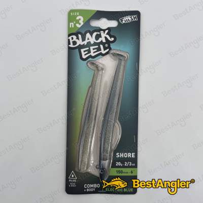 Fiiish Black Eel n°3 150 mm Combo Shore + Body - 20g - Electric Blue - BE1254