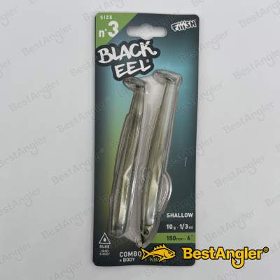 Fiiish Black Eel n°3 150 mm Combo Shallow + Body - 10g - Kaki - BE1251