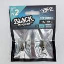 Fiiish Black Minnow n°2 90 mm Heads Offshore 2x - 10g - Kaki - BM009