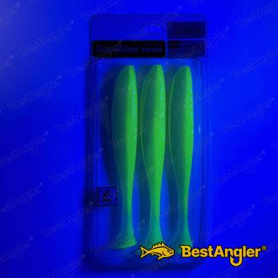 Keitech Easy Shiner 6.5" Chartreuse Shad - CT#13 - UV