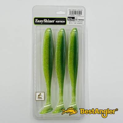 Keitech Easy Shiner 6.5" Lime Chartreuse - #424