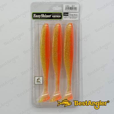 Keitech Easy Shiner 6.5" Orange Shiner - #441