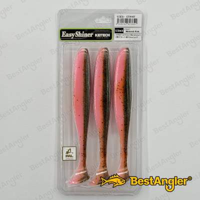 Keitech Easy Shiner 6.5" Motoroil / Pink - CT#16