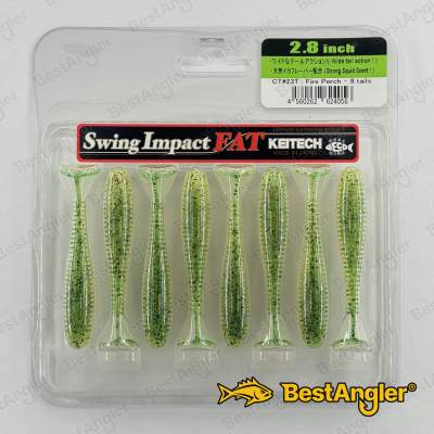 Keitech FAT Swing Impact 2.8" Fire Perch - CT#23