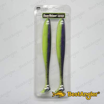 Keitech Easy Shiner 8" Purple Chartreuse - BA#03