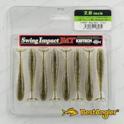Keitech FAT Swing Impact 2.8" Baby Bass - CT#08