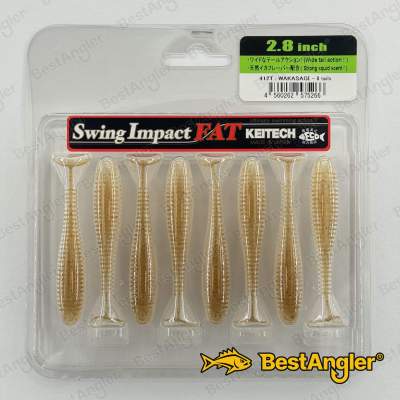 Keitech FAT Swing Impact 2.8" Wakasagi - #412