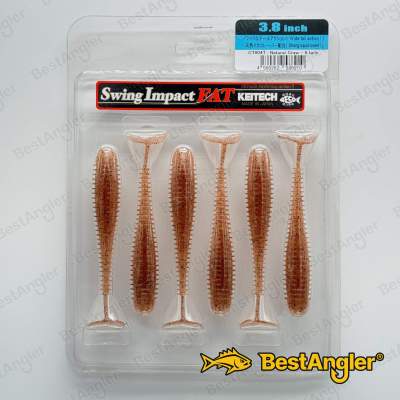 Keitech FAT Swing Impact 3.8" Natural Craw - CT#04