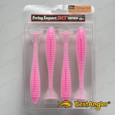 Keitech FAT Swing Impact 5.8" Bubblegum Shad - #442