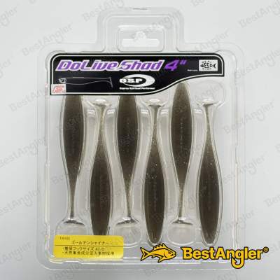 O.S.P DoLive Shad 4" Golden Shiner TW103