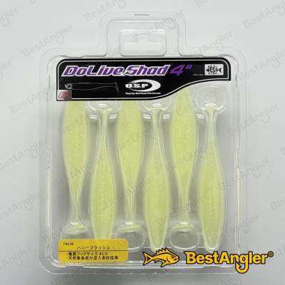 O.S.P DoLive Shad 4" Honey Flash TW126