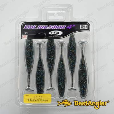 O.S.P DoLive Shad 4" Blue Gill W015