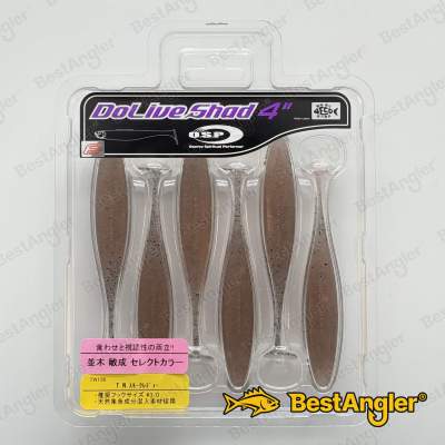 O.S.P DoLive Shad 4" T.N.Smoke Lady TW158
