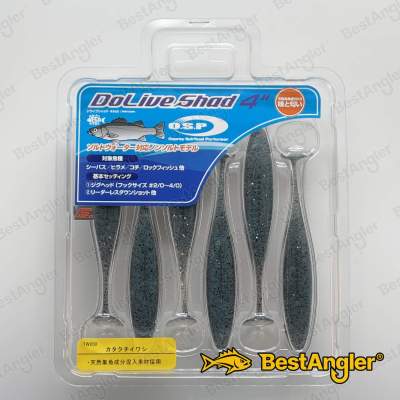O.S.P DoLive Shad 4" SW Anchovy TW202