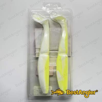 Sawamura One Up Shad 10" PIKE LTD #147 White Chart