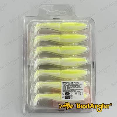 Sawamura One Up Shad 3" #147 White Chart
