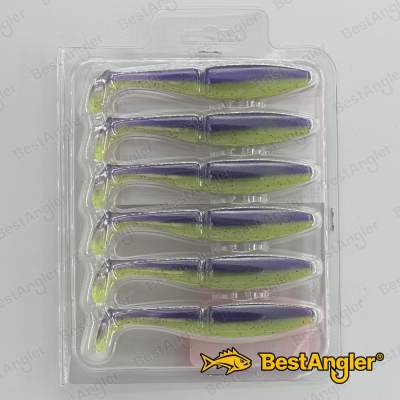 Sawamura One Up Shad 4" #139 Purple Chart Pepper