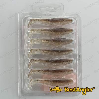 Sawamura One Up Shad 3" #089 Tinsel Brown