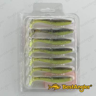 Sawamura One Up Shad 3" #136 Green Pumpkin Chart