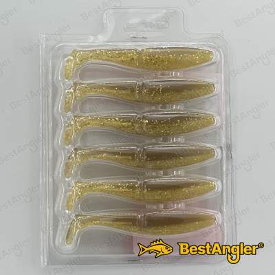 Sawamura One Up Shad 4" #168 Golden Waka