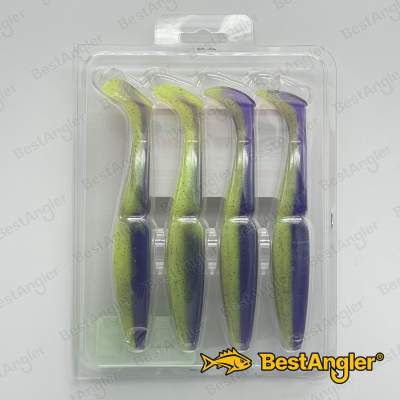 Sawamura One Up Shad 6" #139 Purple Chart Pepper