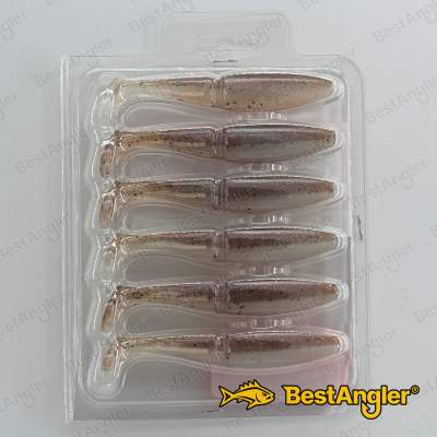 Sawamura One Up Shad 4" #163 Red Shad