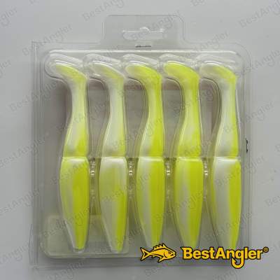 Sawamura One Up Shad 5" #147 White Chart