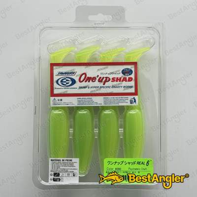 Sawamura One Up Shad 6" #090 Psychedelic Chart