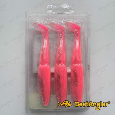 Sawamura One Up Shad 7" #083 Pink Back Glitter Belly