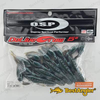 O.S.P DoLive Craw 5" Cinnamon Blue Flake W002