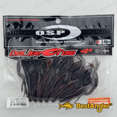 O.S.P DoLive Craw 4" Ebi Miso Black TW146