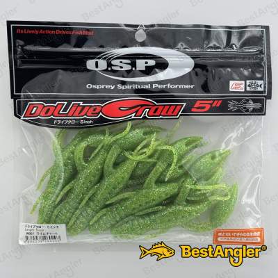 O.S.P DoLive Craw 5" Lime Chart W007