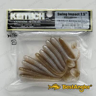 Keitech Swing Impact 2.5" Arkansas Shiner - CT#02