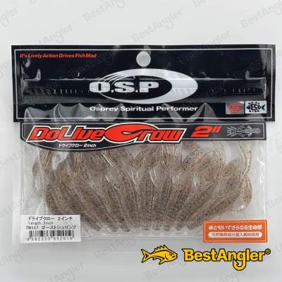 O.S.P DoLive Craw 2" Ghost Shrimp TW117