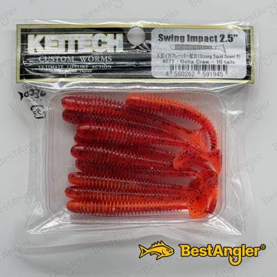 Keitech Swing Impact 2.5" Delta Craw - #407