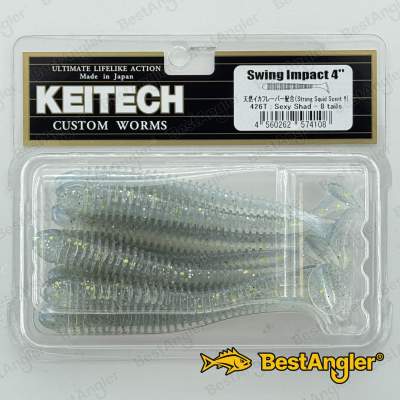 Keitech Swing Impact 4" Sexy Shad - #426