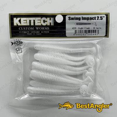 Keitech Swing Impact 2.5" Sight Flash - #422