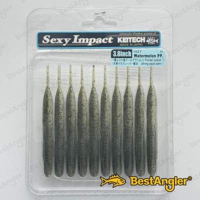 Keitech Sexy Impact 3.8" Watermelon PP. - #102